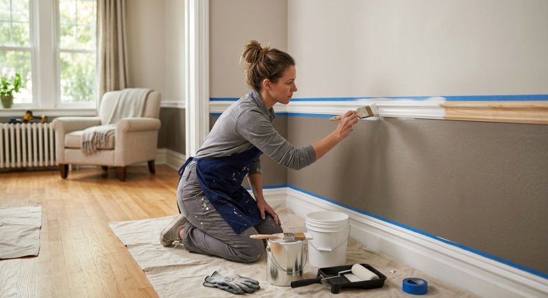 Beadboard Painting in Wilmington, NC