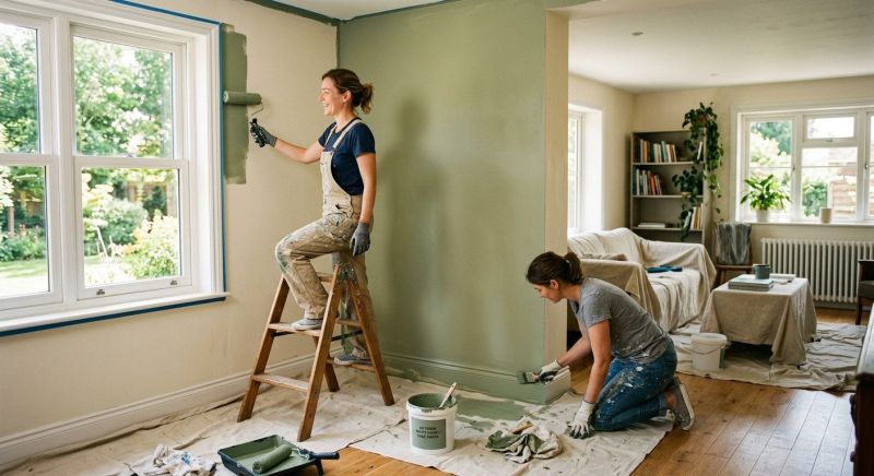 Townhouse Interior Painting in Kansas City, KS